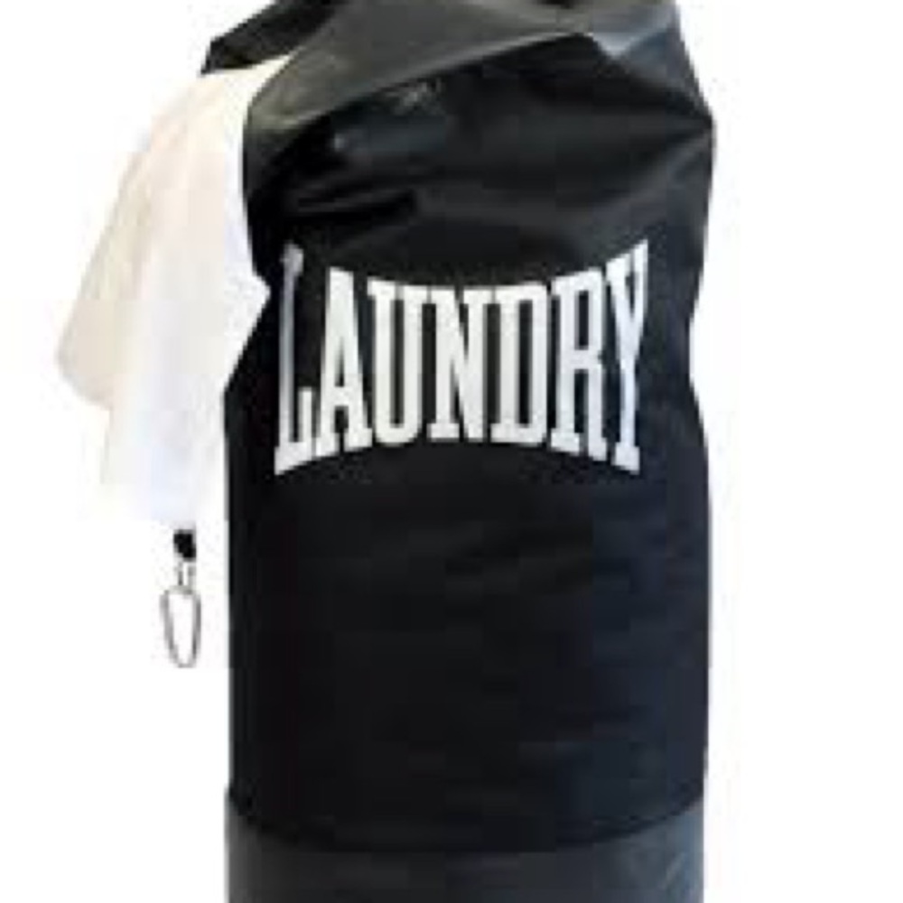 Black Laundry Bag